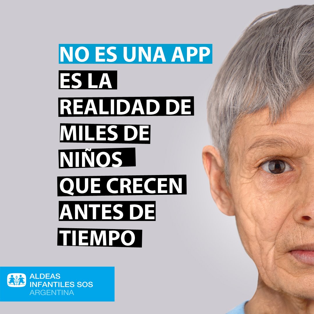 Cuando un niño tiene sus derechos vulnerados pierde la niñez. Sin una app podés ayudarlo, ingresá a bit.ly/2XLEKzW y hacé #TuAccionxLaNiñez #FaceApp