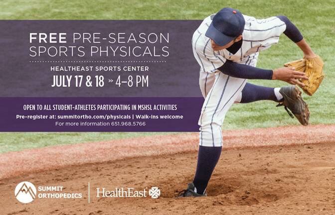 ERHSRaptorsAD's tweet photo. Raptors don’t forget Summit orthopedics is offering free sports physical for our student athletes this week!! https://t.co/oYRFE3e0UA