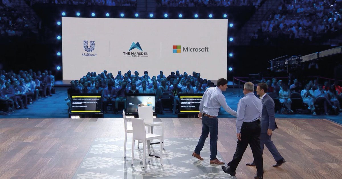 Marsden_group's tweet photo. Thank you #MSInspire ...What an opportunity for our President Andy Pratt to be able to share some of the work we have been doing with @Unilever and @Microsoft ...This is just the beginning! @msPartner @mspartnersuk

#MSInspire #UnileverSupplyChain  #MicrosoftGoldPartner https://t.co/5mAgrgEJRN