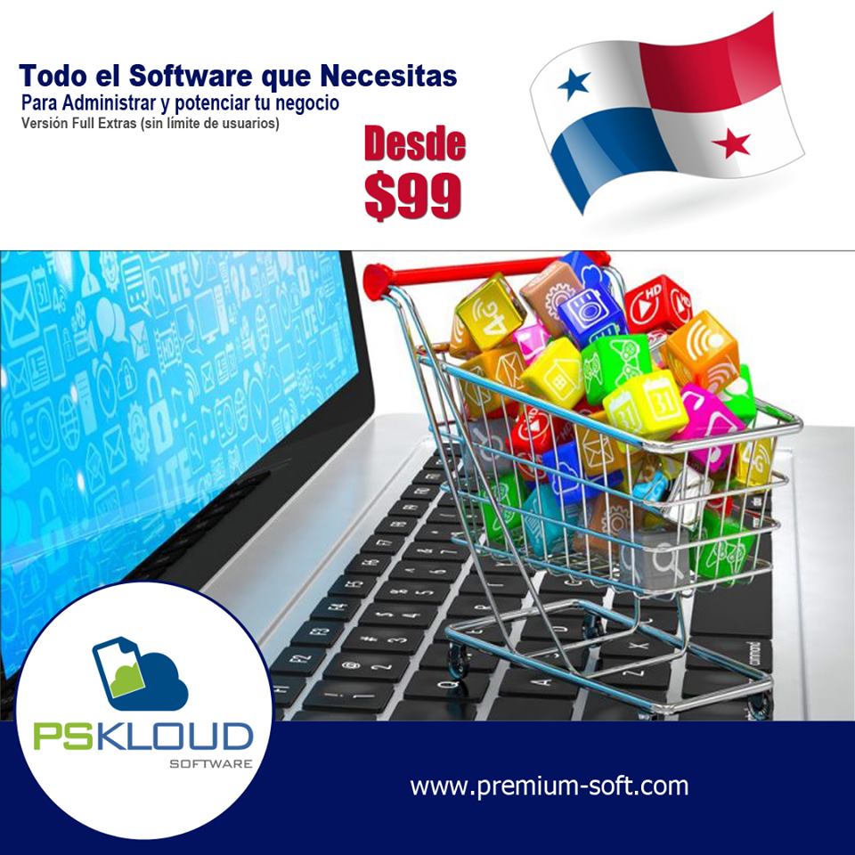 PremiumSoft's tweet photo. SUITE – PACK PYME (FULL SOFTWARE)
Por solo $99 el primer año. Descuento especial para distribuidores
Visita https://t.co/21RB3zvEZX
Contacta a tu distribuidor
https://t.co/4B3ENUSRLu
#Panama (+507) 399-8868
*Promoción válida hasta el 30 de Julio 2019
#15jul #pskloud #software https://t.co/18uEEKoH4L