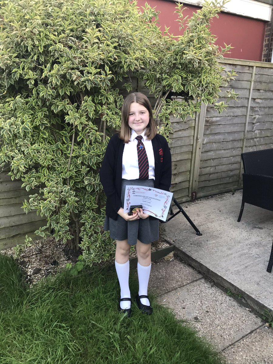 KerryLarge's tweet image. Super proud of Emily winning an award at school tonight #year6 @MVM_school