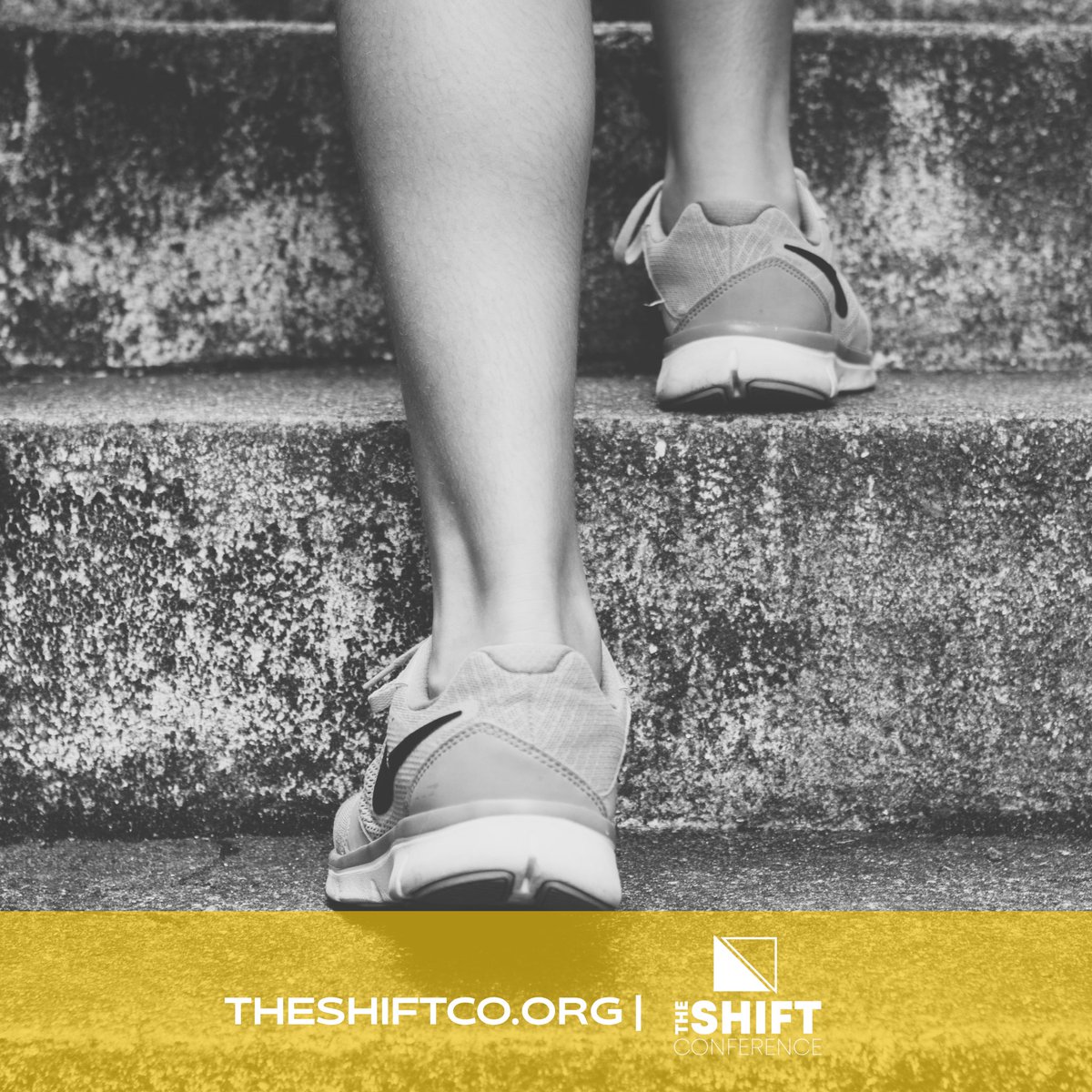 theshiftconf1's tweet photo. What seems to be a small step to you..is a big step to God! Keep going one step at a time and before you know it you will be at the top!! #letsgetreadytoshift #theshiftconference #theshift2019 https://t.co/RlkhoiRoSW