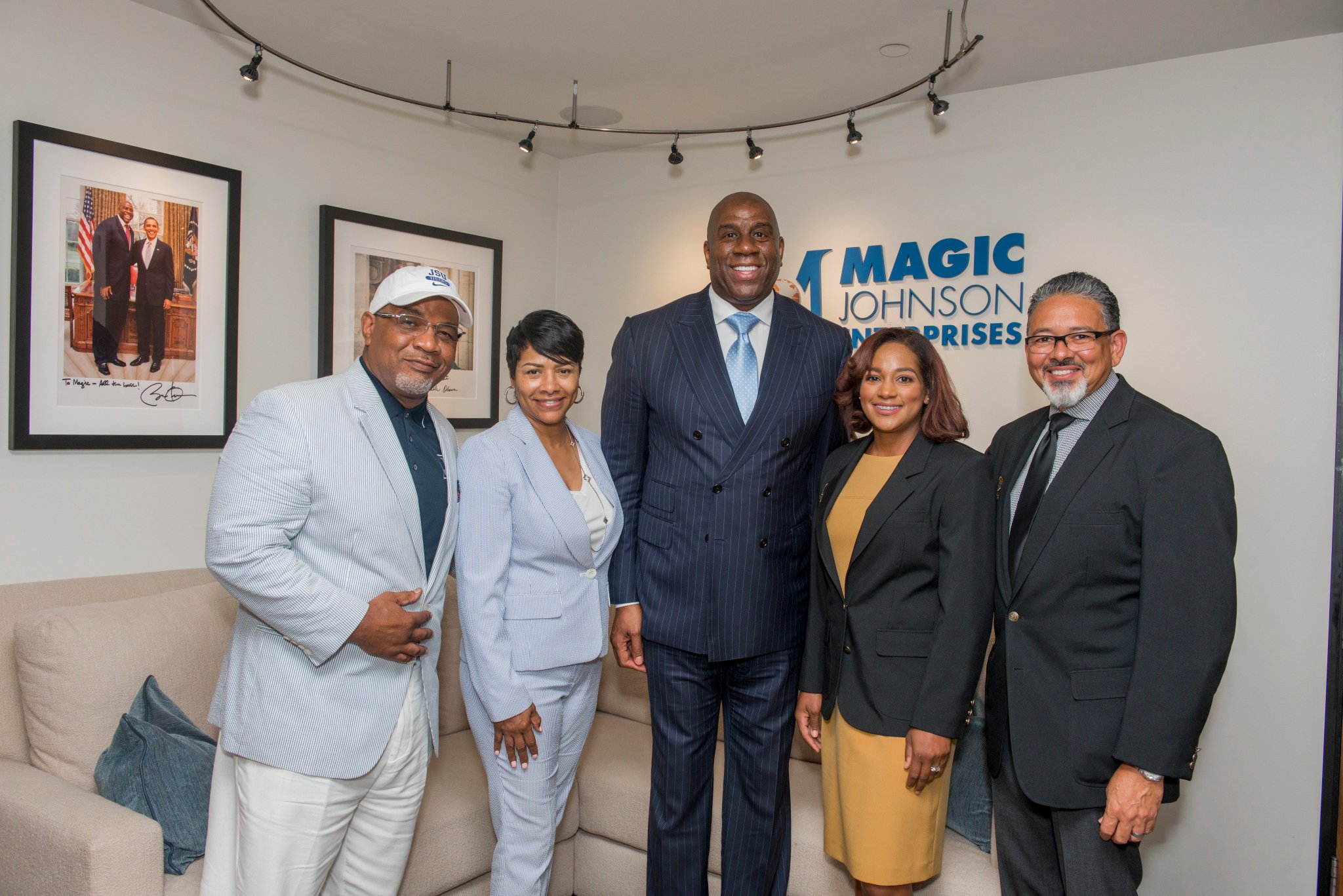 Earvin Magic Johnson on Twitter "So glad to have these two highly