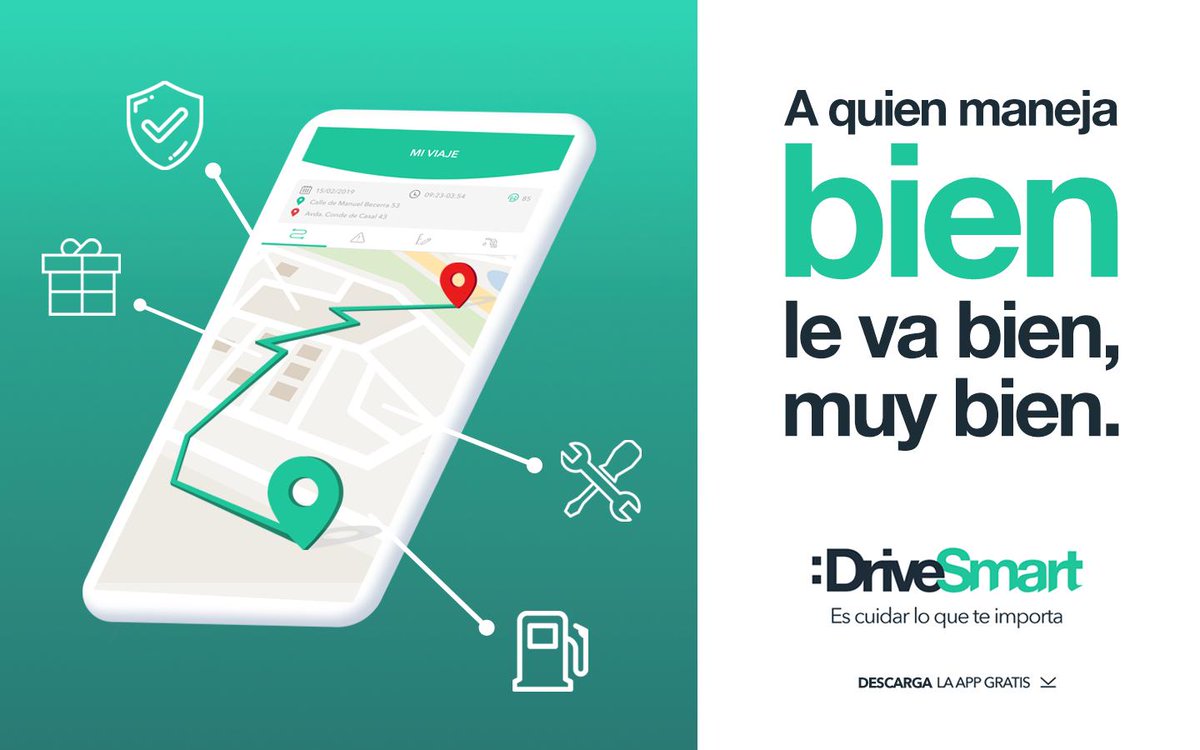 DriveSmartMX's tweet photo. ¡Buscamos al mejor conductor de la Ciudad de México! 🕵♂🇲🇽🚗
Mejora tu manera de conducir y gana $6,000 mxn.💰
📲 Sólo descarga la app gratis: https://t.co/9DC0Y7uEsU
✅ Inscríbete al #DriveSmartChallenge
🚘 ¡Conduce lo mejor que puedas! https://t.co/1BCwQ6xZKr
