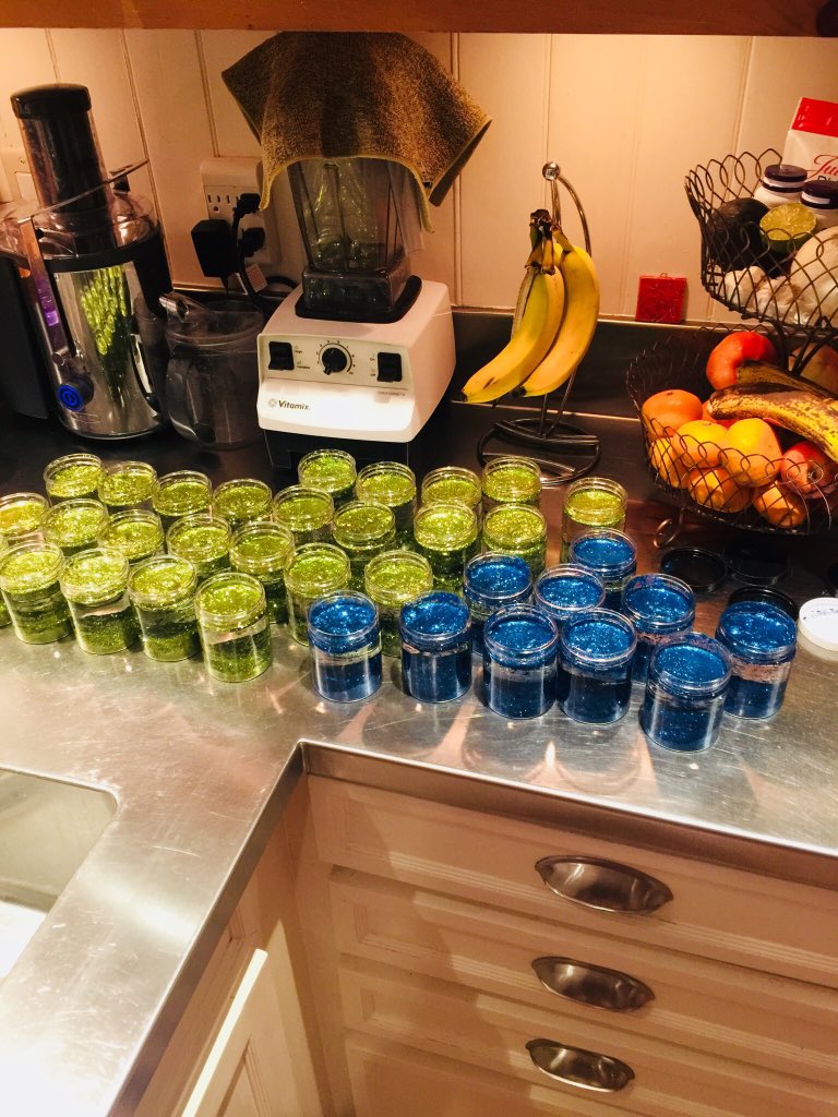 TheACMCounselor's tweet photo. Have you ever wondered what 48 #settleyourglitter jars look like? @CounselorRHE and I can’t wait to share these with each of our classes during our first rounds of classroom guidance! #risdcounselorgreatness https://t.co/AuMur5BSlH