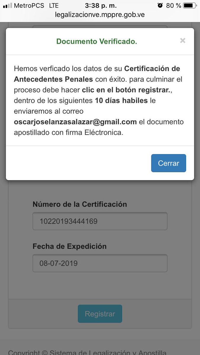 NolynM's tweet photo. Buenas, stoy tratando d apostillar antecedentes, y luego q coloco los datos del antecedente, coloco legal,  judicial y certificación d antecedentes q me da el mje d los 10 días hábiles m dice q debo colocar l suscriptor pero si coloco en suscriptor me borra lo q hice antes. AYUDA https://t.co/070DnySiGg