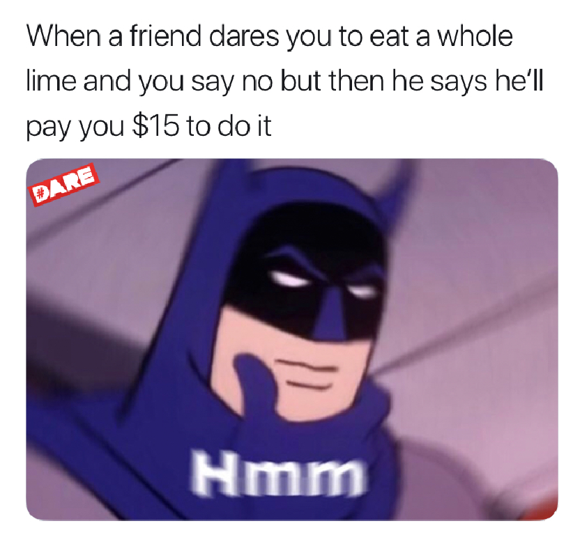 DARE81191291's tweet image. 😂😂

#daretheapp #dareapp #daretogether #findafriend #doadare #getpaid #fundare #dogooddare #cometogether #socialthatpays #nofilter #notfake #dare #daretoshine #daretobedifferent #daredevill #daretocare #dared