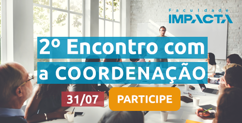 impactaoficial_'s tweet photo. Que tal vir conhecer nossos Coordenadores e ainda acompanhar uma Palestra incrível? Confirme a sua participação no 2º Encontro: https://t.co/OvI8tQZxmk 🗓 #FaculdadeImpacta https://t.co/tkhznWp78H