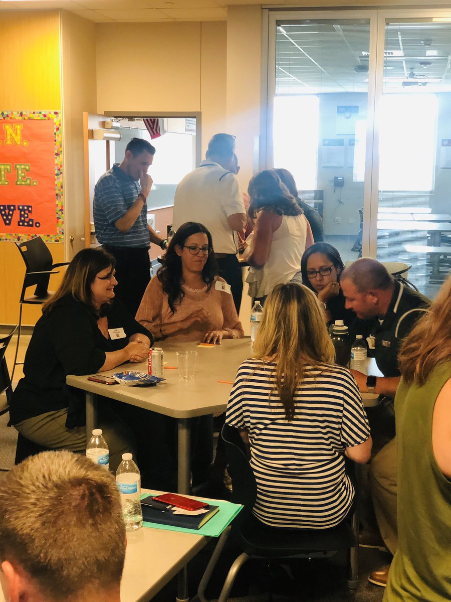 LArterburyNBISD's tweet photo. Leaders engaged in active learning and making connections to the @LeanderISD Learning Model: Design, Implement and Assess #1LISD https://t.co/hQR0RhKxCJ