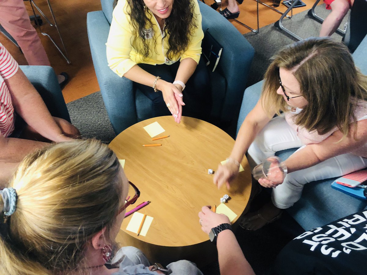 LArterburyNBISD's tweet photo. Leaders engaged in active learning and making connections to the @LeanderISD Learning Model: Design, Implement and Assess #1LISD https://t.co/hQR0RhKxCJ