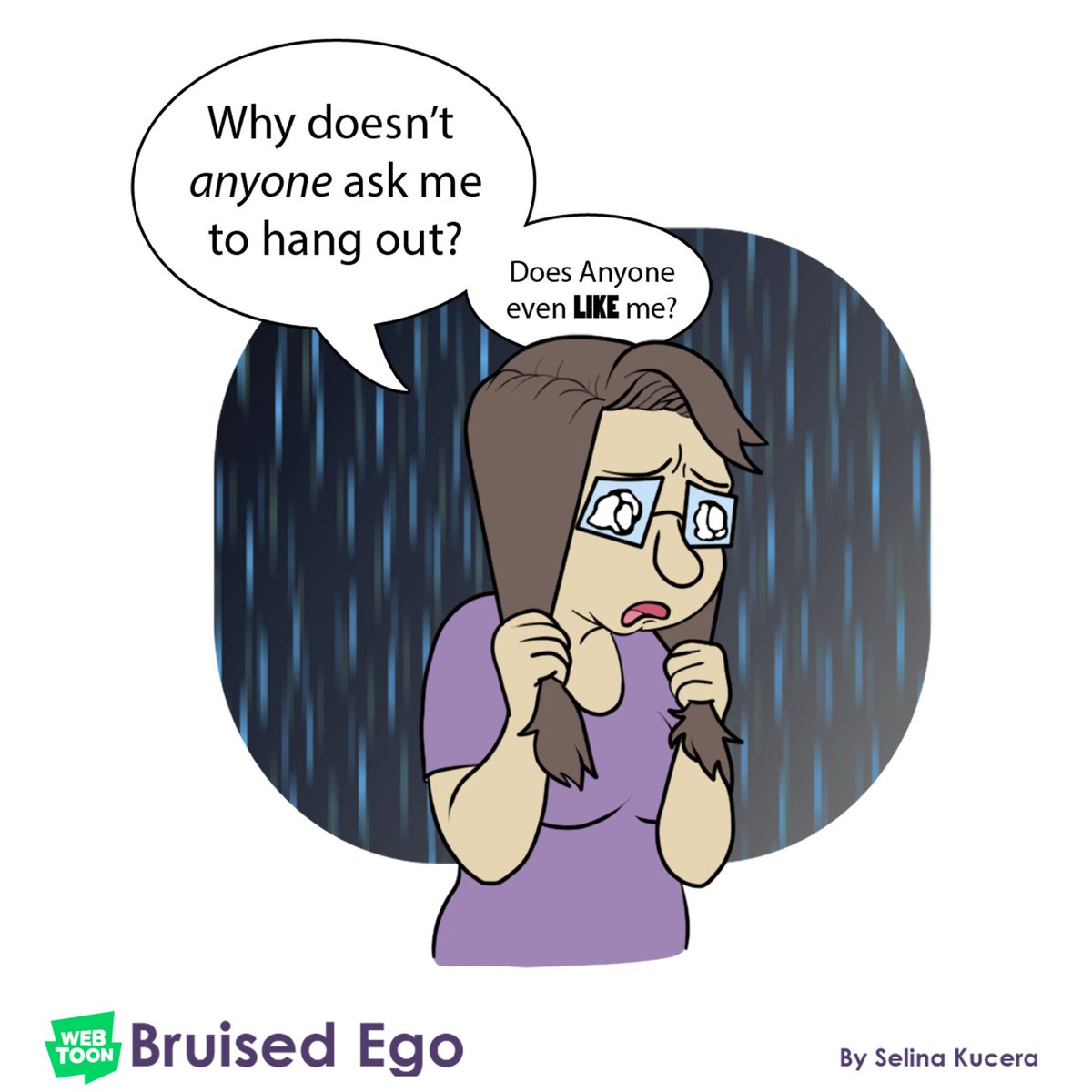 SelinaKucera's tweet image. What would the Truth Fairy tell you?

#bruisedego #webcomic #webcomics