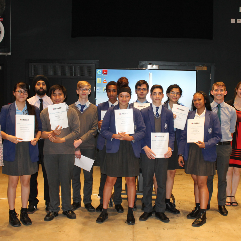 BatterseaPwrStn's tweet photo. We are delighted to have been involved in the CREST award programme, which has been delivered by @MaceGroup at @SJBC_London. Congratulations to all the students who took part and delivered some very impressive presentations! #poweredbypositive https://t.co/xovqprYMJa