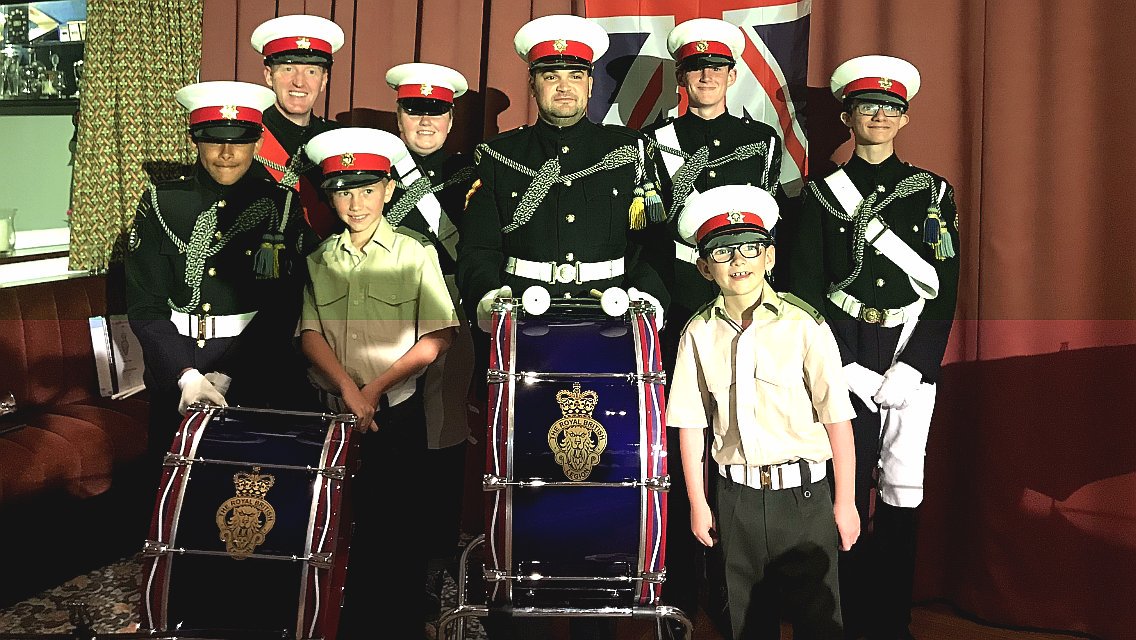 SPercussion's tweet photo. First Royal British Legion Band on SP custom British Marching drums... We welcome @srblymb
to the family!!

https://t.co/Rxg0koEiiq https://t.co/8FyZlosX7u