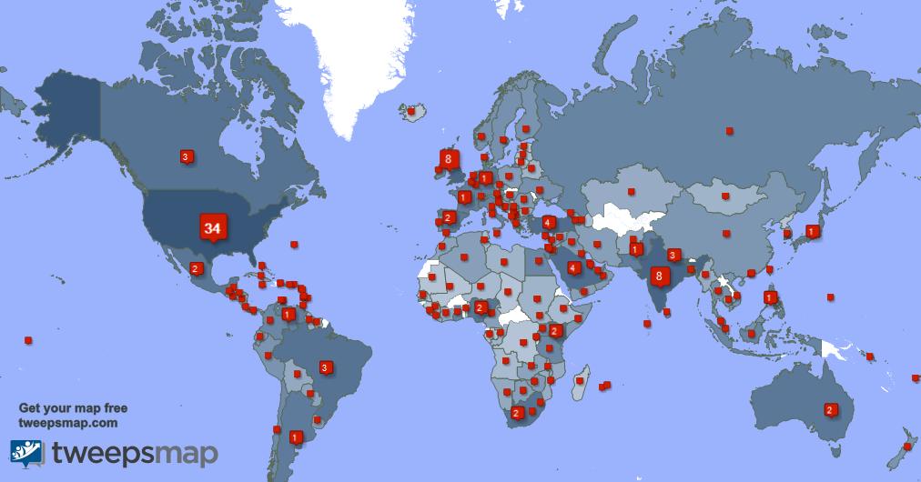 cmalocksmith's tweet photo. Special thank you to my 53 new followers from Spain, France, and more last week. https://t.co/7i8oNUoOtp https://t.co/s3IjJgGpBY