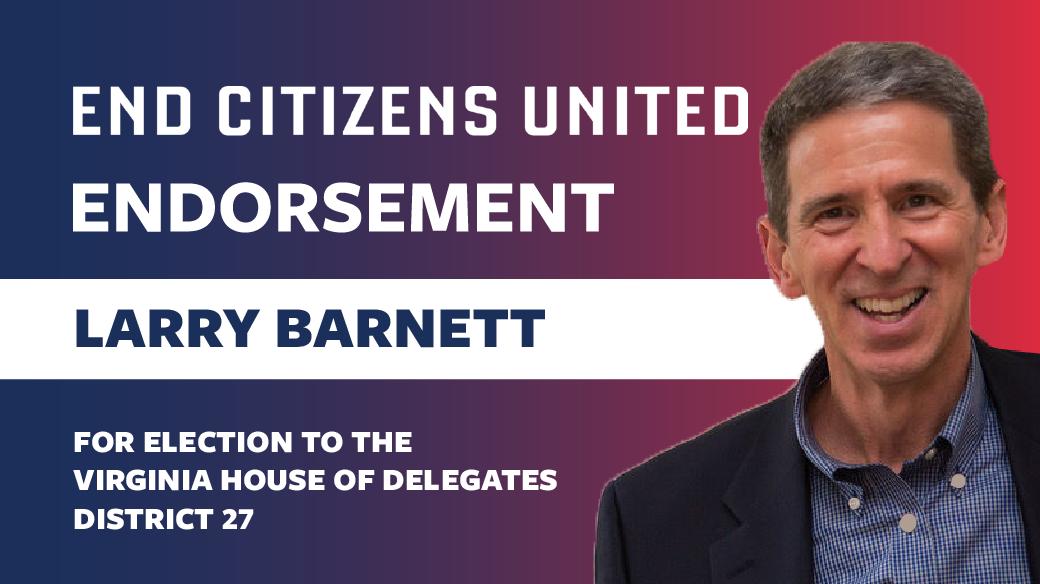 For_Reform's tweet photo. “I support and will advocate for improving the campaign finance regulations in the state of Virginia…” — @Barnett4Del 

We are proud to endorse @Barnett4Del for Virginia House of Delegates! #ECUEndorsed #vapol #VA #HD27 https://t.co/gNj44sr4st