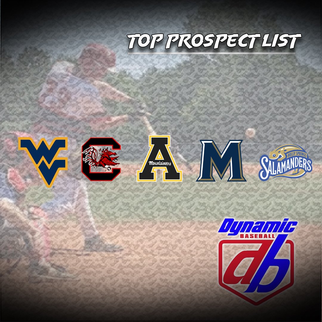 DynamicBaseball's tweet photo. Top Prospect List for #DBWVUChampionship #DBGamecockClassic #DynamicNorfolk #DBRoundRobin #DynamicUMD and #DynamicAppState tournaments are available now! https://t.co/nBK7ftvfGb https://t.co/MOam5k7zUD