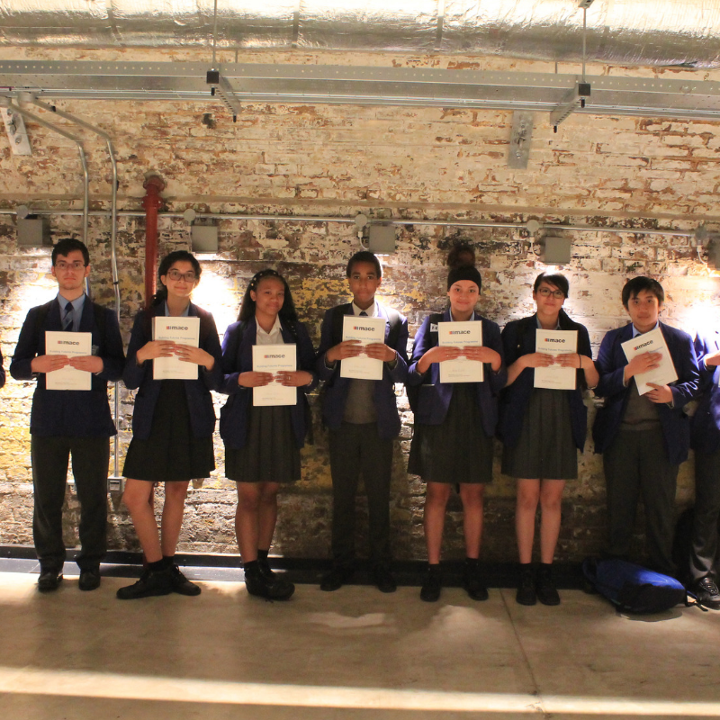 BatterseaPwrStn's tweet photo. We are delighted to have been involved in the CREST award programme, which has been delivered by @MaceGroup at @SJBC_London. Congratulations to all the students who took part and delivered some very impressive presentations! #poweredbypositive https://t.co/xovqprYMJa