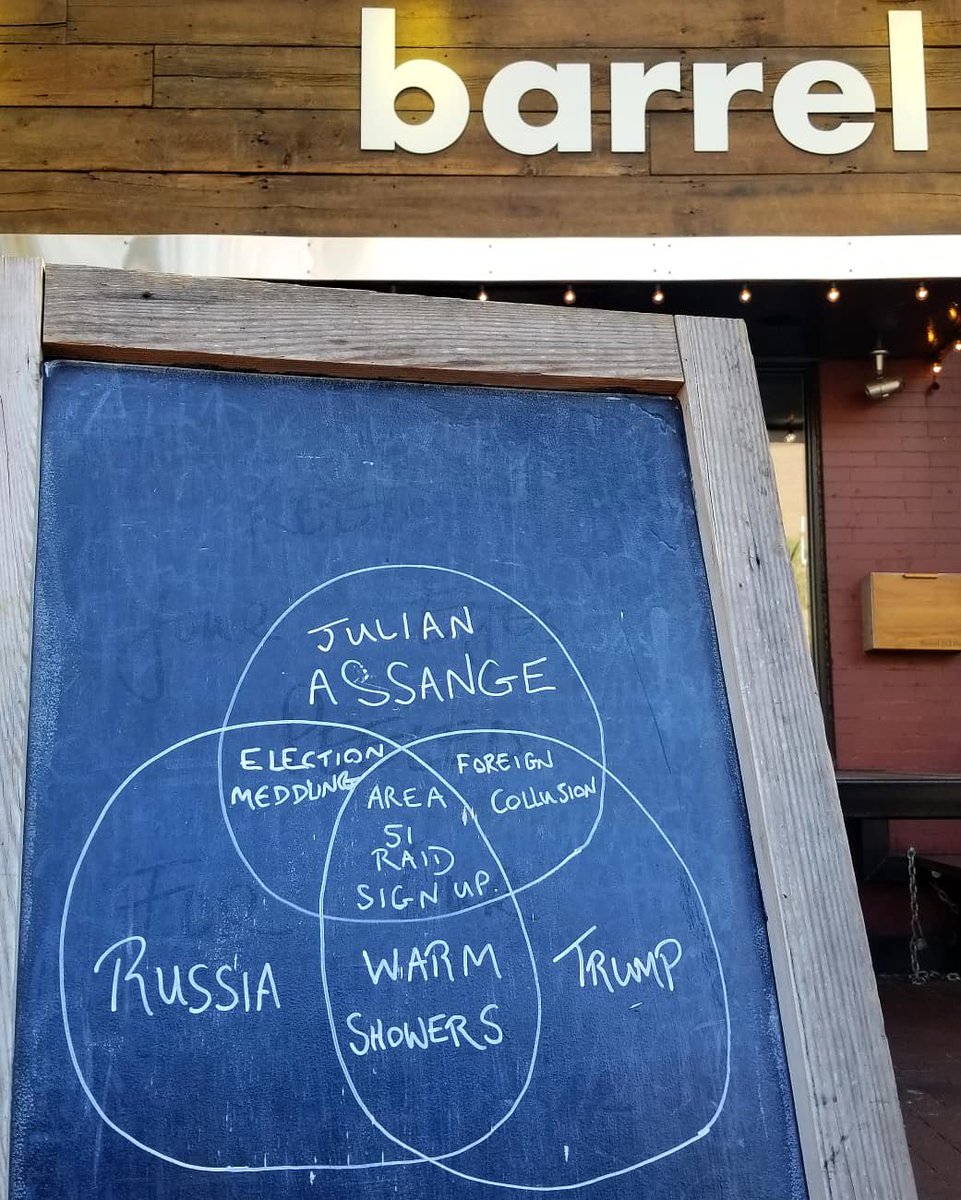 BarrelDC's tweet image. 👽👽👽
#BarrelSign
#Area51
#Area51Memes
#TheTruthIsOutThere
#StormArea51
#VennDiagram