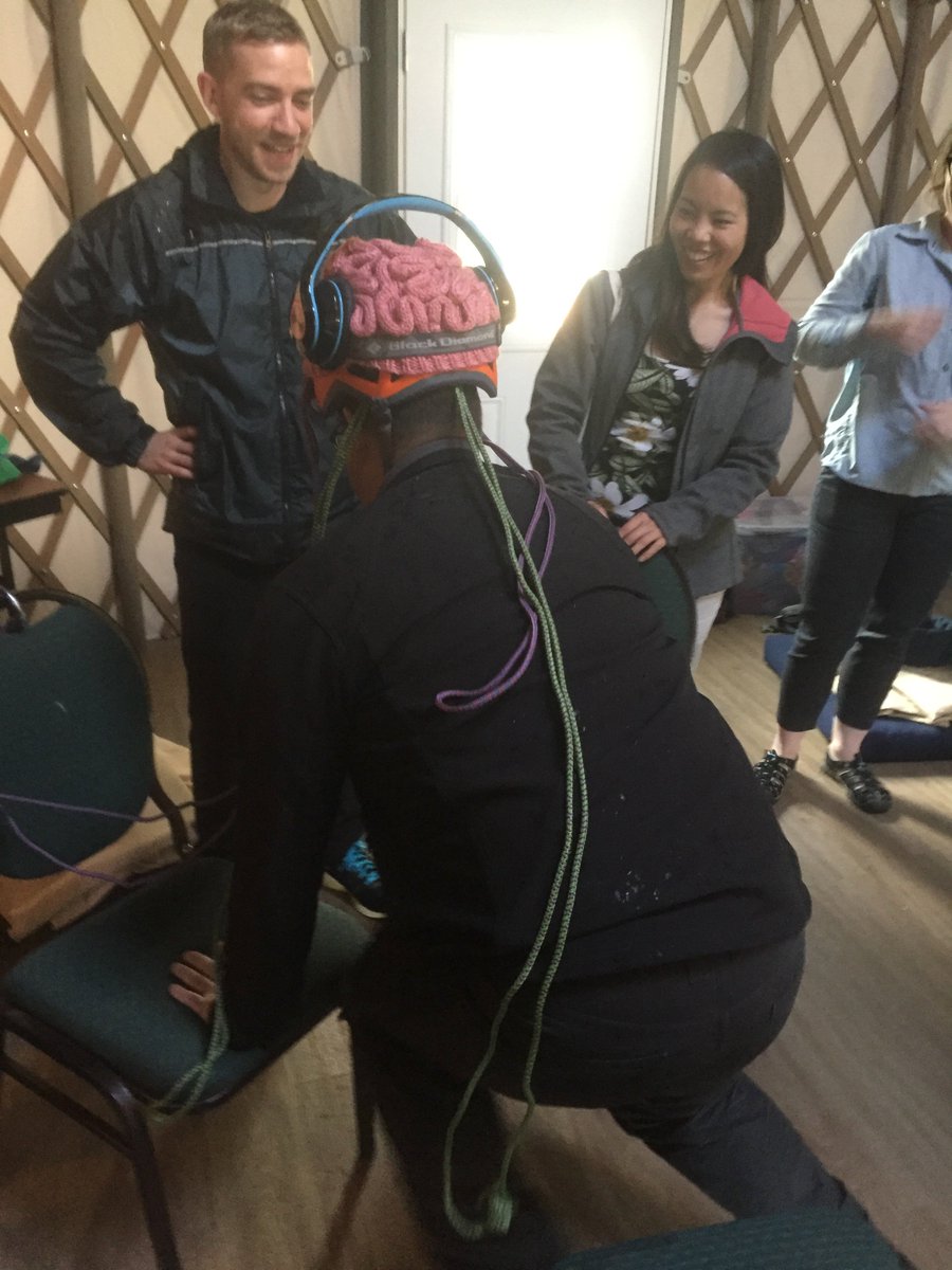 jayingram's tweet photo. #banffscicomm just getting started: machines of the future. brain stimulation reaches new heights https://t.co/WrXEQdpVJu