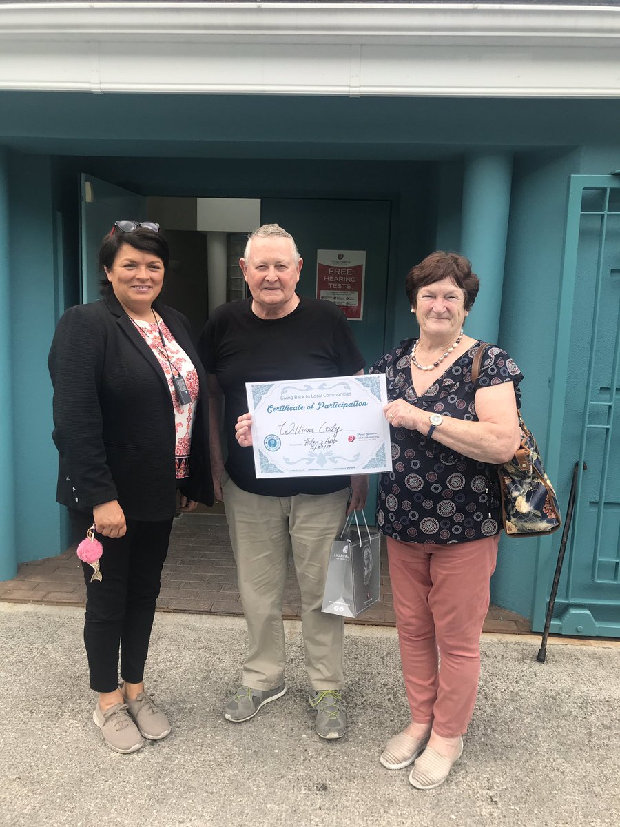 betterhearingir's tweet photo. Today, Helen Shinners, hearing aid Audiologist with @HiddenHearing fitted Give Back recipient William Cody with new Oticon OPNs at the Park Clinic in Fermoy. William has had hearing difficulties most of his life &amp; these free hearing aids are bound to make a change to that. #cfbh https://t.co/vFlvs3X794