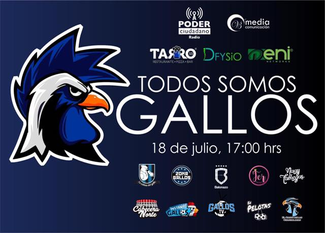 rubo_aguilar's tweet photo. #TodosSomosGallos 🇪🇪🇪🇪🐔🇪🇪🇪🇪¡Faltan 3 días para este gran programa!
por segunda ocasión los medios digitales que cubren a Gallos Blancos de Querétaro volverán a juntarse a través de La Cabina Del Gallo (Facebook)
#GallosBlancos #Queretaro #SiempreGallos #CastaDeGallo https://t.co/OqZWJCPOFE