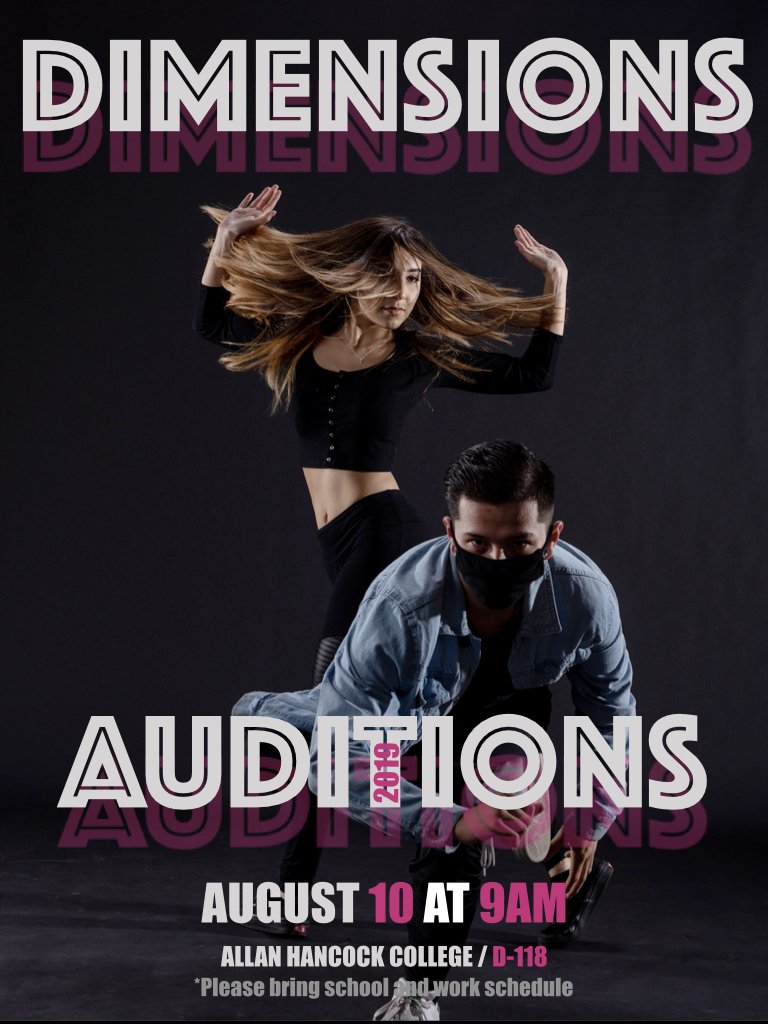 AhcDance's tweet photo. Join an  incredible cast along with exciting choreographers on August 10  at 9am  at Allan Hancock College in D-118. Bring your work and school  schedules, dance shoes, and energy. This will be a show to remember!  Visit:  https://t.co/fF7hikg0rx for more   information! #ahcdance https://t.co/fNKzyoG2Sr