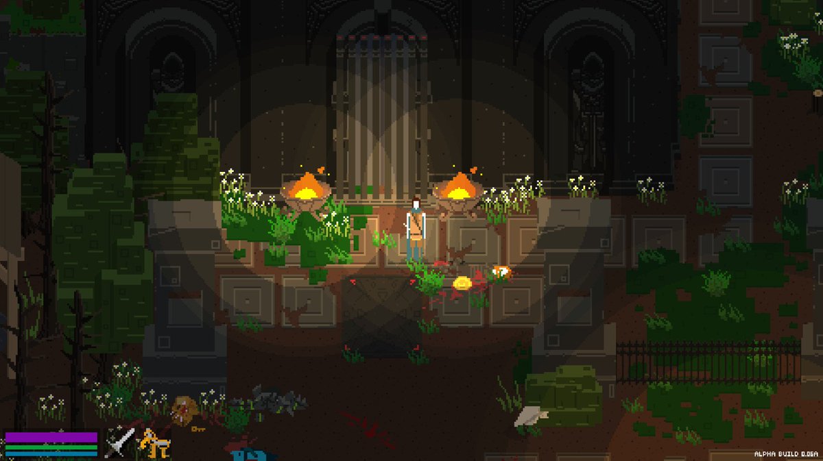 N000mad's tweet photo. Elden: Path of the Forgotten

"A Medieval Cosmic Horror, focusing on storytelling through non-traditional indirect methods and reactive combat."

@EldenTheGame 
by @OneratGames and @AnotherIndieS 
#indiegame #indiedev #gamedev #screenshotsaturday #horror #pixelart https://t.co/SvQWZw79bz