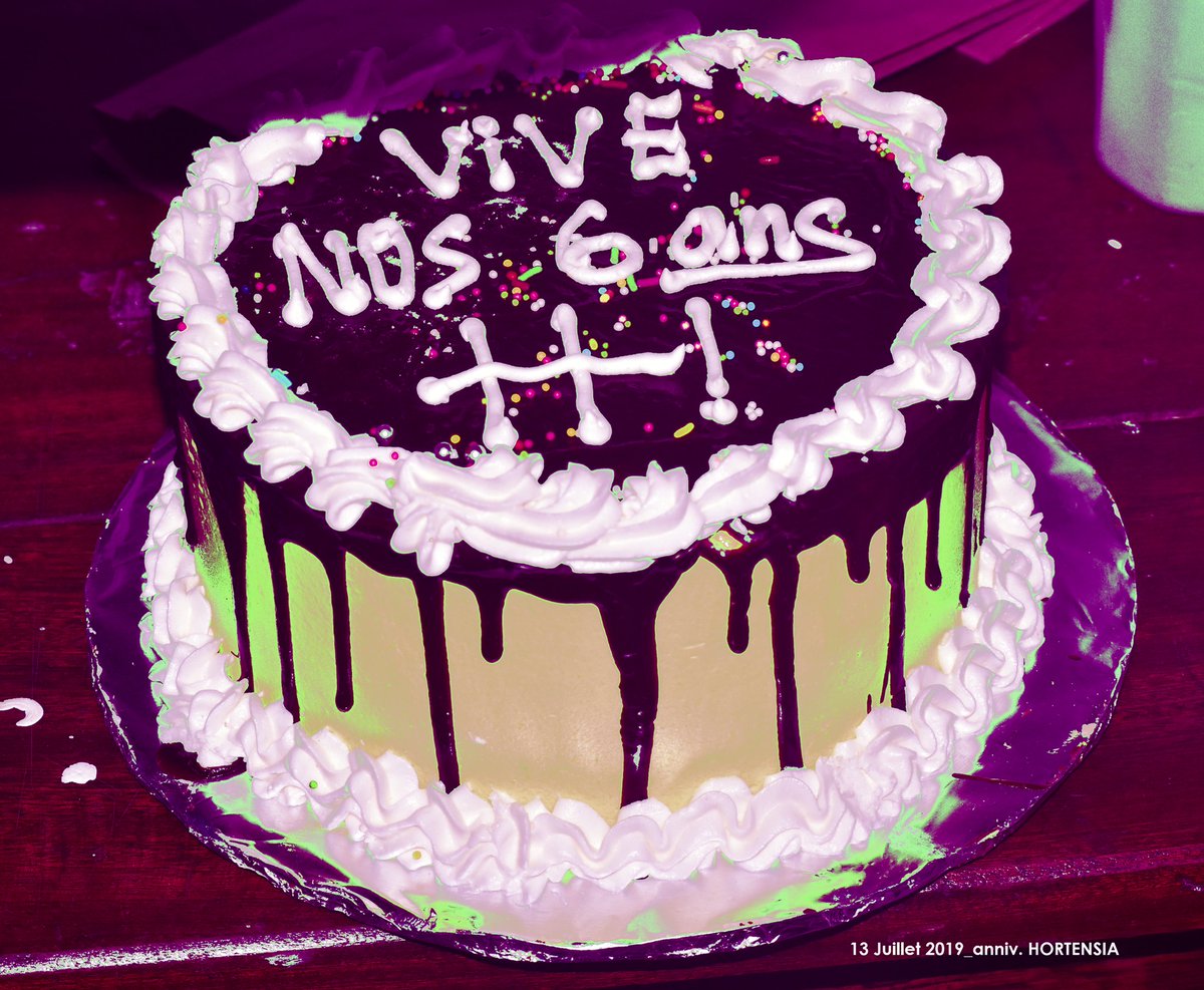 HortensiaOrg's tweet photo. Vive nos 6ans!

13 juillet 2013 - 13 juillet 2019, 6ans de travail, 6ans d'apprentissage, 6ans de partage, 6ans d'amour....

#Never_give_up
#Peace_in_love
#communiquer_pour_pacifier https://t.co/8DuWyEBMRW