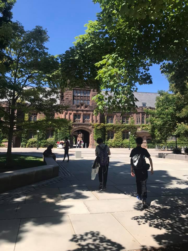 ChooseACollege's tweet photo. Made the rounds today with #NJACAC to @Princeton and the hidden gem of @TCNJ Midsized school (7000 undergraduate students), friendly student body, rich array of majors and beautiful campus. https://t.co/LQJavU7uEK