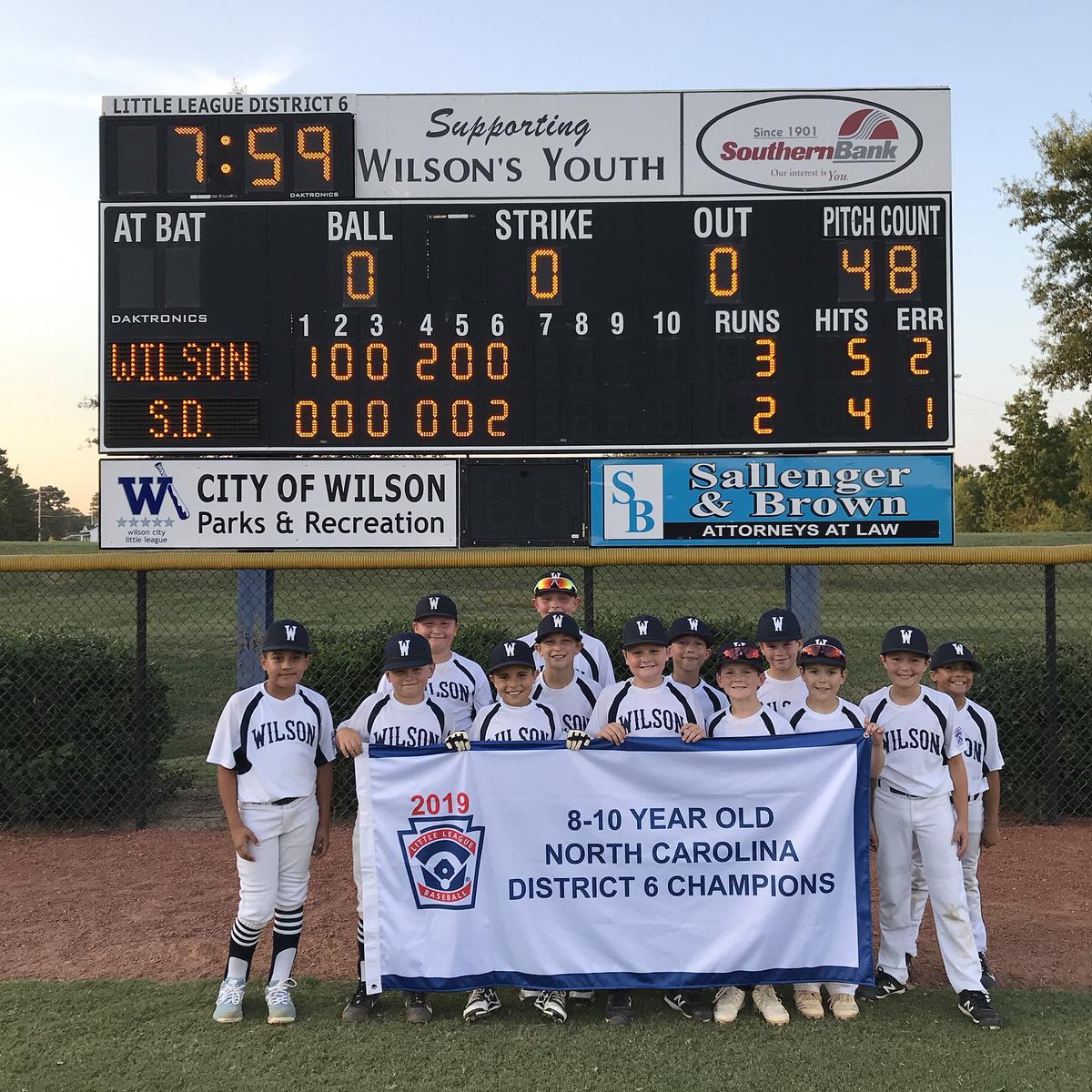 toscgreenville's tweet photo. Welcome the North Carolina Runner Up to the 2019 8-10 year old Tournament of State Champions! Like or retweet your favorite team's post for a chance for your team to win the Social Media Fan Favorite Award and receive free ice cream! https://t.co/U4ZCgbyzUJ