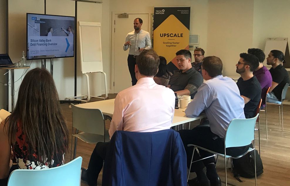 Delighted to present to the amazing <a href="/TechNation/">Tech Nation</a> Upscale 4.0 cohort on Financing options alongside Nakul and Husayn, respective CEO's of <a href="/HostmakerUK/">Hostmaker</a> and <a href="/Onfido/">Onfido, an Entrust company</a> #tech #vc #venturedebt #VentureCapital #ecosystem #financing #trechnology #startup #Growth <a href="/SVB_UK/">SVB UK is now HSBC Innovation Banking UK</a>