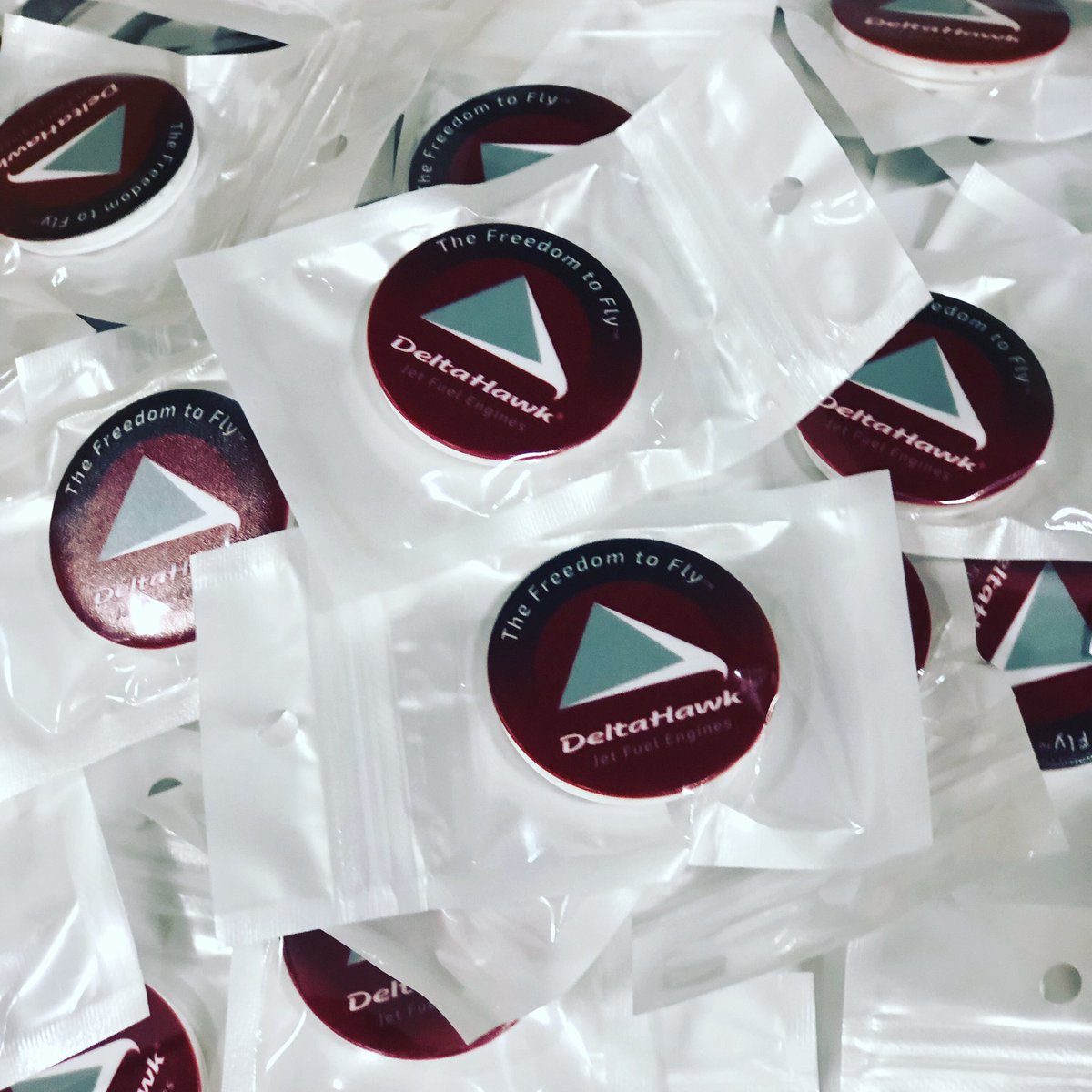 DeltaHawkEngine's tweet photo. #EAAChapter Members won't want to miss the excitement DeltaHawk-sponsored Chapters Pavilion at Camp Scholler! We'll be at there each morning with giveaways and news about how you can benefit the Young Eagles 🦅 program by visiting us at #AirVenture. #EAA #OSH19 #swag #popsocket https://t.co/ygHQmRYjBV