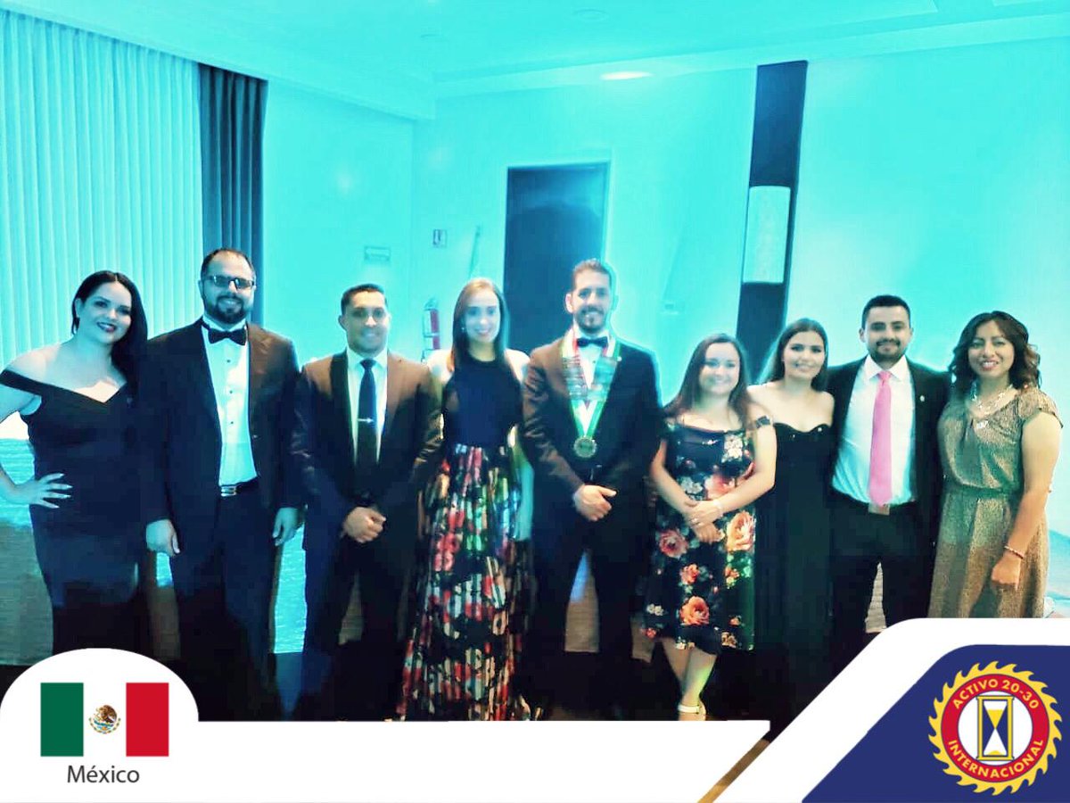 Los mejores deseos para los oficiales nacionales entrantes <a href="/A2030MEXICO/">Activo20-30México</a>