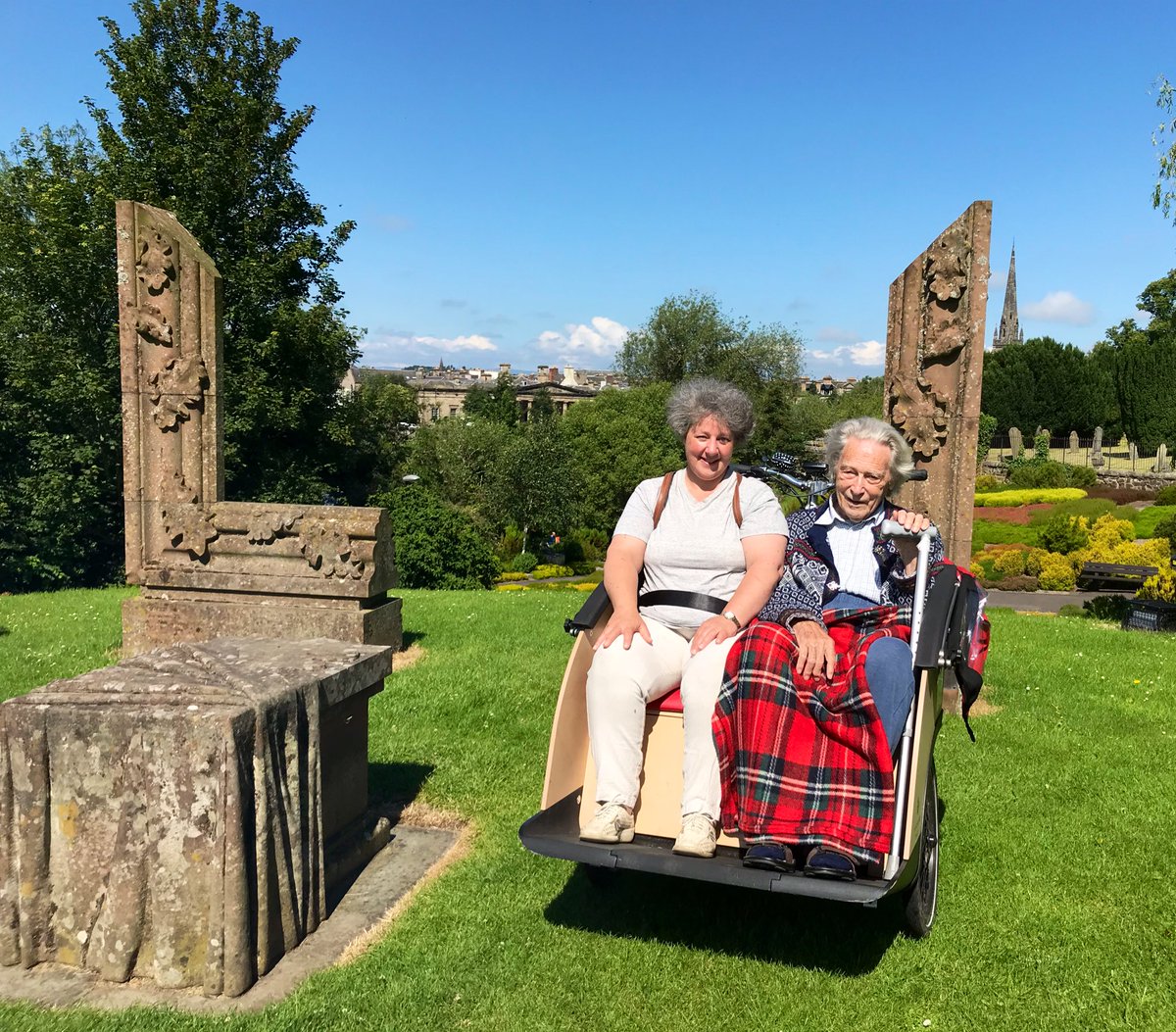 Another glorious day on the trishaws around Perth today.  ☀️