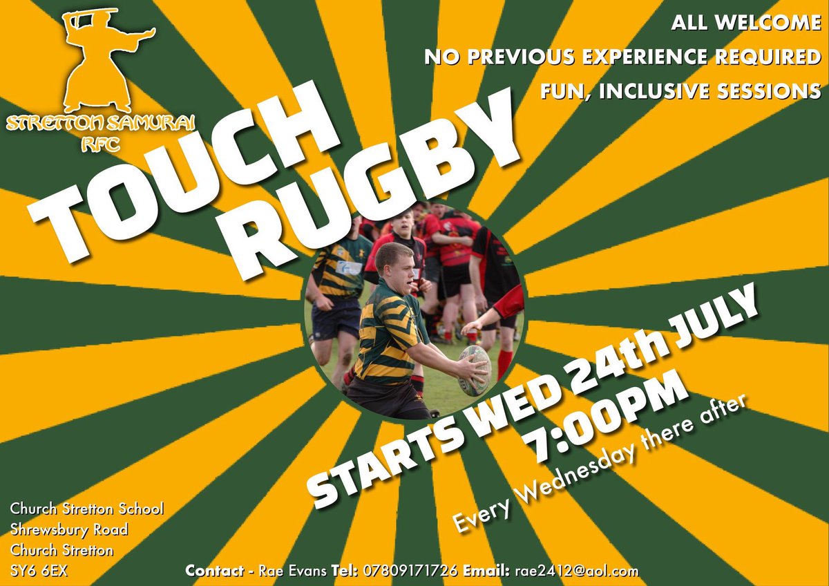 Church Stretton RFC (@strettonsamurai) on Twitter photo  Church Stretton RFC (@strettonsamurai) on Twitter photo