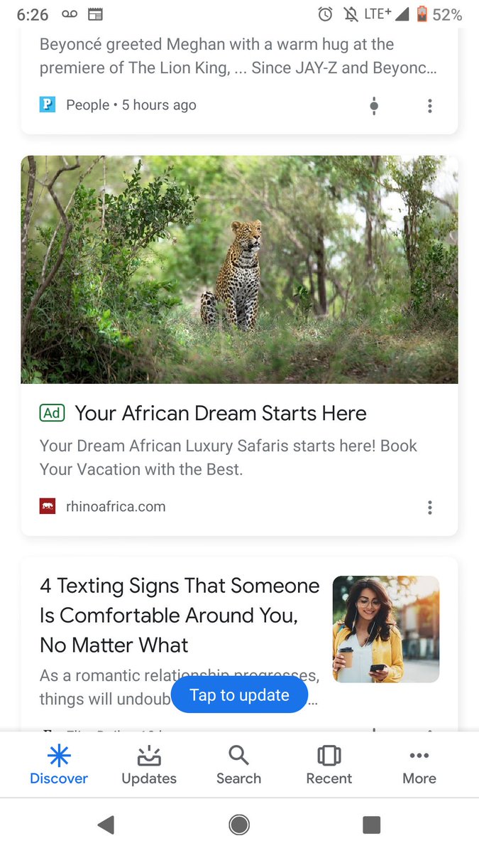 AmaliaEFowler's tweet image. It's the first feed ad I've spotted 👀 #googlefeed #ppcchat