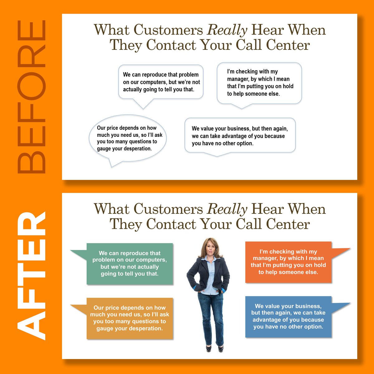boldyellow's tweet photo. A simple, well-chosen stock image amplifies the slide's message #slidedeckcleanup #powerpointmakeover #ppt https://t.co/6U9QJkr1Bn