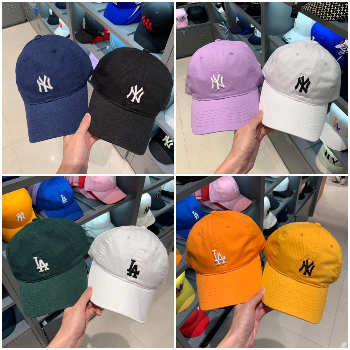 mlb x gucci cap