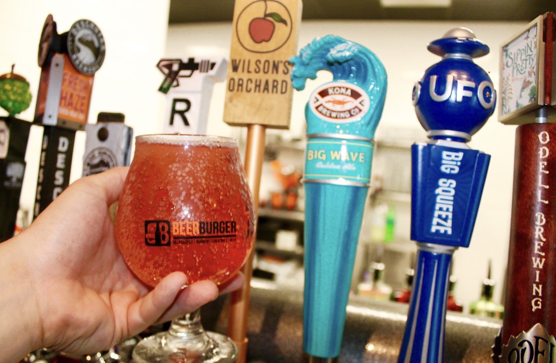 Have you guys tried @wilsonsorchardia old blue yet? This blueberry cider is brewed with fresh grown apples right here in Iowa City. We also have their honeycrisp, cherry, and peach ciders tap. There’s just something about a refreshing cider in the summer 😍