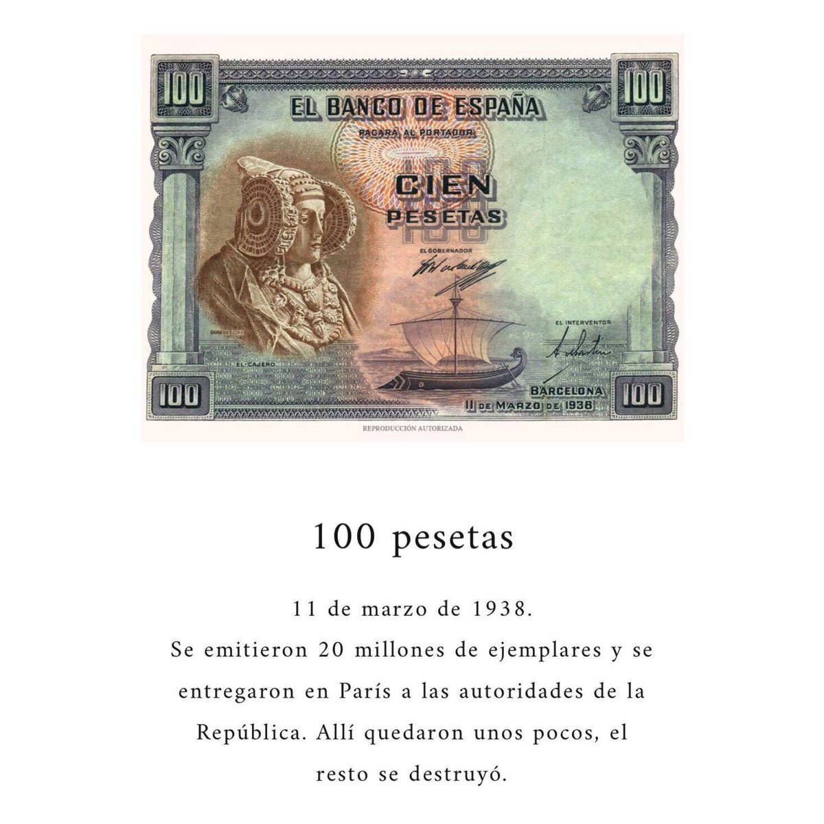 IncalEdiciones's tweet image. Descubrimos un poquito más sobre uno de los billetes de nuestra colección Todos los Billetes de la Peseta. 

bit.ly/2KJcJmY