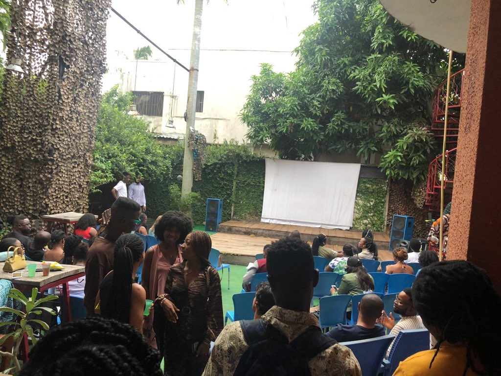 WomensFilmClub's tweet photo. Last night was magic✨Thank you to everyone who came out to see @rafikimovie #NigerianPremiere #Lagos #WomenInFilm #Kenya #Love #Friends #Film #Cinema #Music #africa thank you to our amazing partners @TIERsNigeria @WAFFLESNCREAM #Rafiki https://t.co/Z3hJUMZwBK