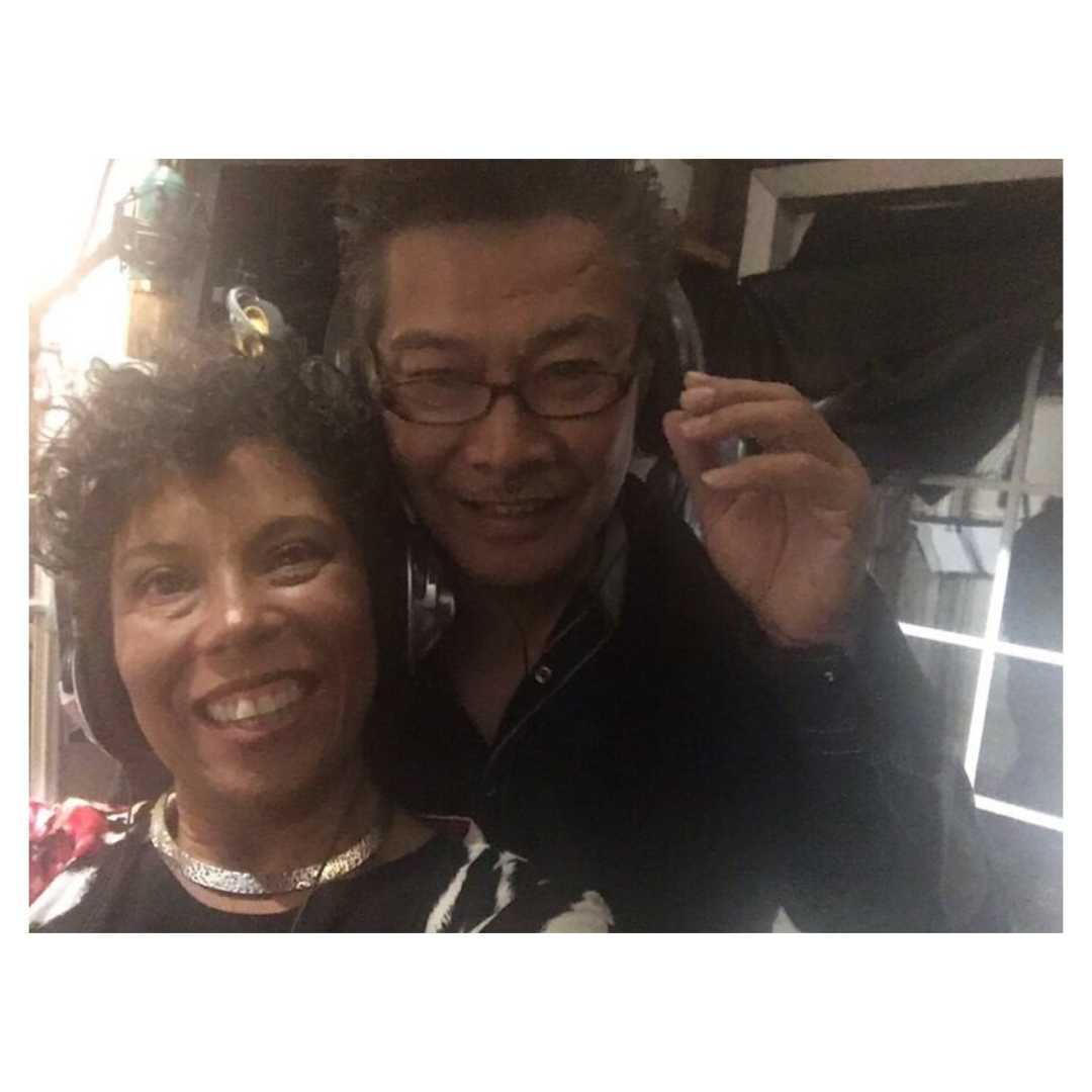 amberweekes4jaz's tweet photo. It's been a busy couple of weeks in the studio! I have been with my friends Mon David and Mark Cargill at Mark's studio CCIMEDIA recording four cuts, one a duet with Mon David.  #bts #studio #MarkCargill #MonDavid https://t.co/O7urY4syw5