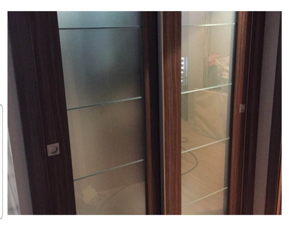 Beautifully installed sliding closet doors only at Belldinni