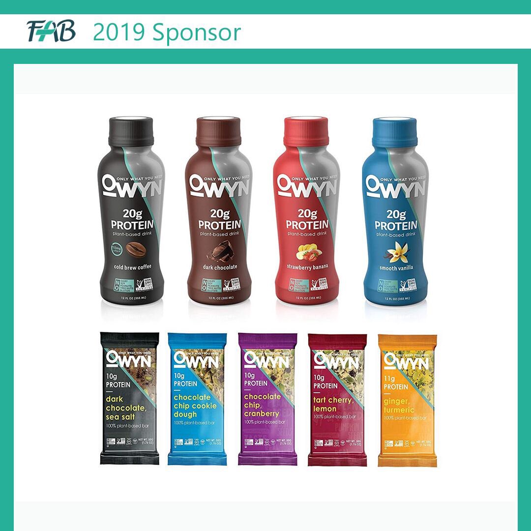 FABlogcon's tweet photo. Sponsor Spotlight: All-Access Sponsor OWYN @liveowyn
#FABlogCon #glutenfree #foodallergies #freefrom #gfexpo #foodconference #PortlandMaine #allergyfriendly #allergyfree #blogconference #foodallergy #gfree #celiac https://t.co/ZzTFGQVa0m