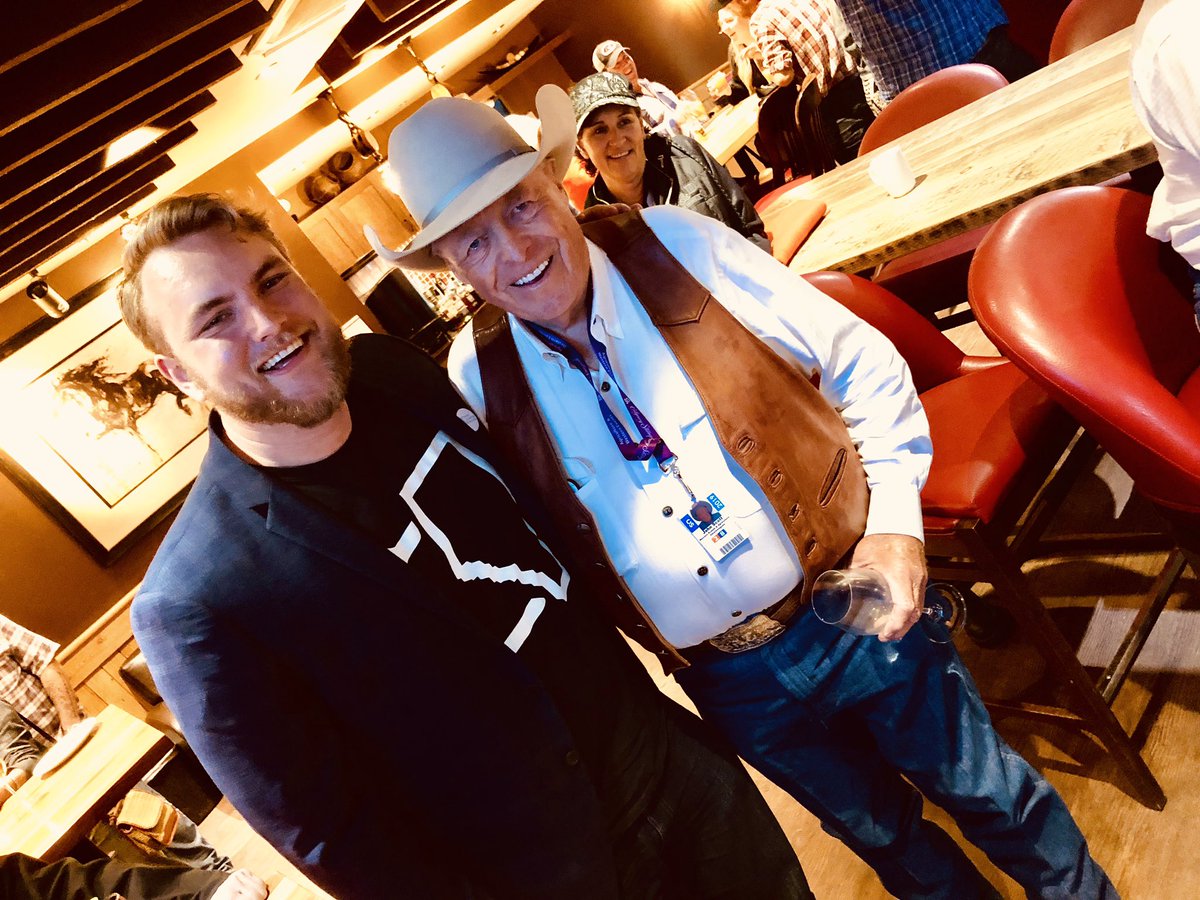 It’s not Stampede without running into John Scott - a local producer and industry builder largely known as a “Father of Alberta Film” 🤠