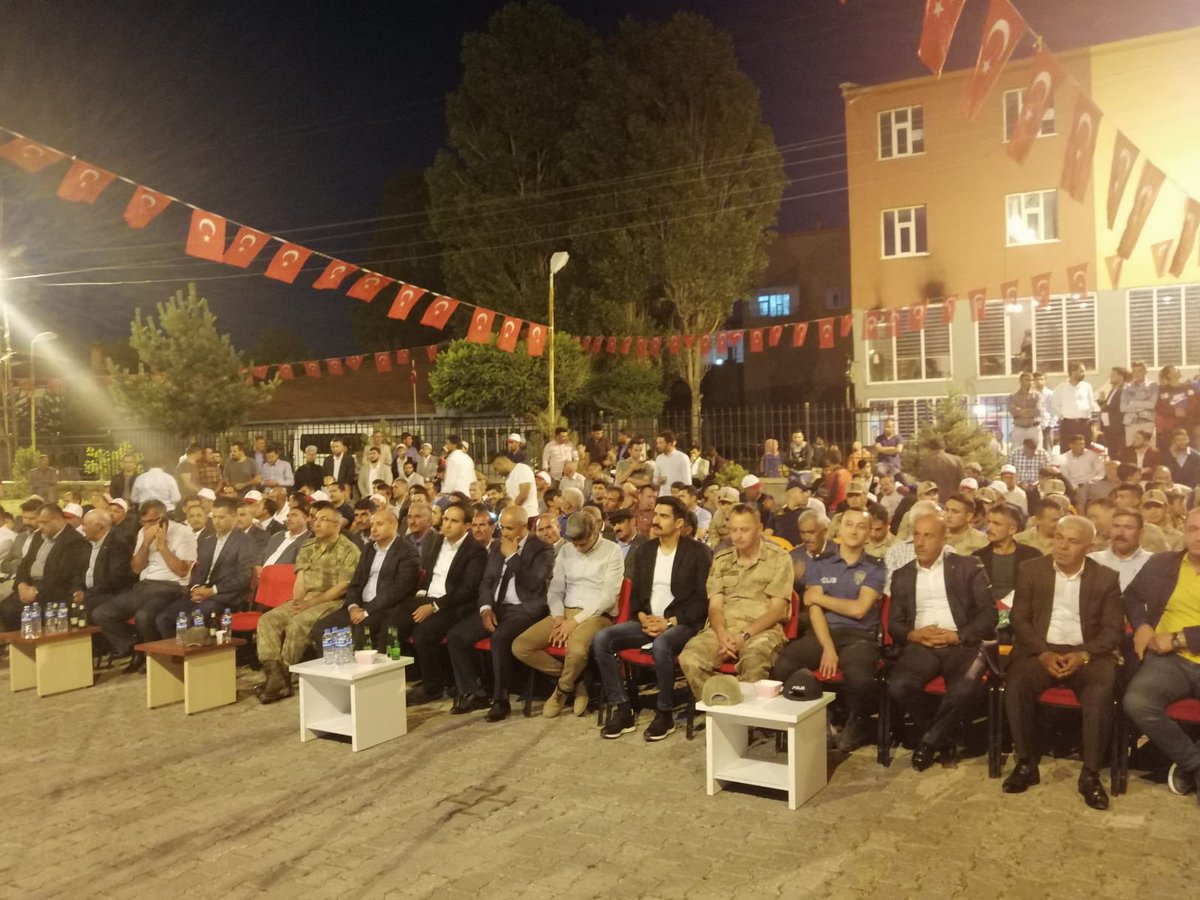 15 Temmuz Demokrasi ve Milli Birlik Günü anma programı, Kaymakamımız <a href="/tekindundar/">Tekin Dündar</a> ve protokol üyeleri ile vatandaşlarımızın coşkulu katılımıyla gerçekleştirildi.