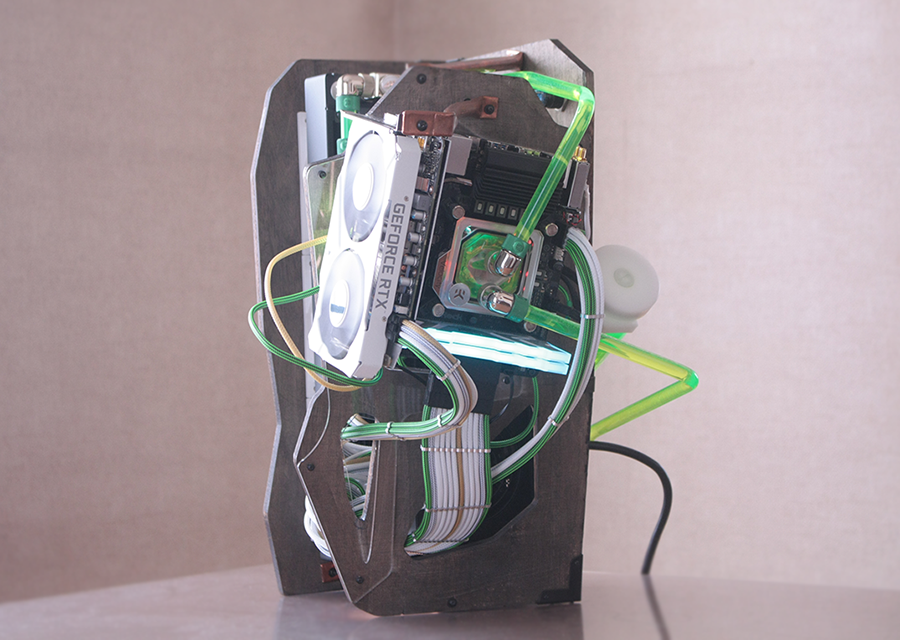 toru_mod_pc's tweet photo. 別角度から
Intel Core i5 9400F
ASRock Z390 Phantom Gaming-ITX/ac
GALAX GeForce® RTX 2070 White Mini 
GALAX DDR4-3600 HOF II 16G (8G*2)
Apacer M.2 AS2280P2 240G
FSP DAGGER PRO 650W
EKWB
MDPC-X Sleeve
#computex2019 #fsp #ekwb #galax #asrock #apacer #mdpcx
https://t.co/lh6uhjY8x4 https://t.co/4KMjmXUh3Z