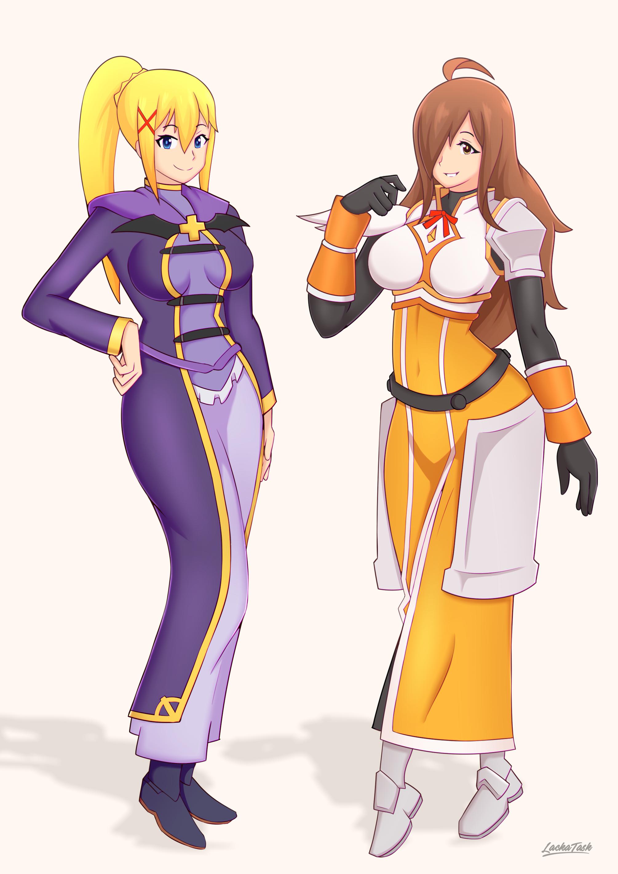 Darkness Konosuba дакимакура