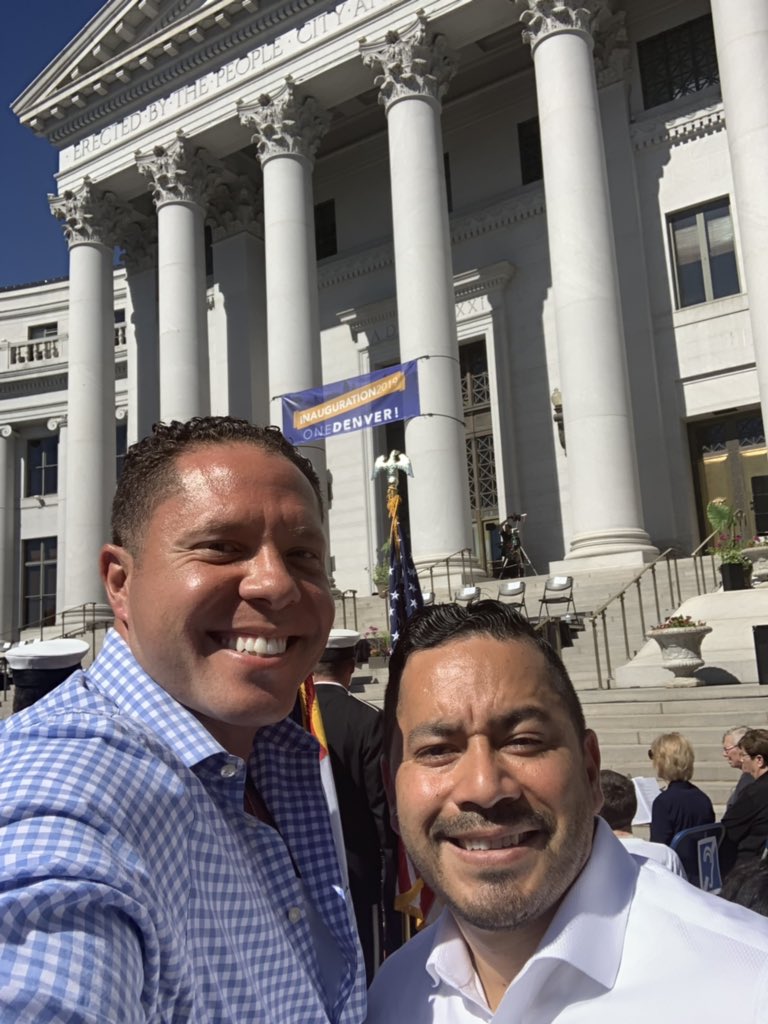 rdjkazmi's tweet photo. Honored to attend the swearing-in ceremony of our great partner, @MayorHancock #OneDenver @ignitecities @geo_burciaga https://t.co/89nyw9lVA7