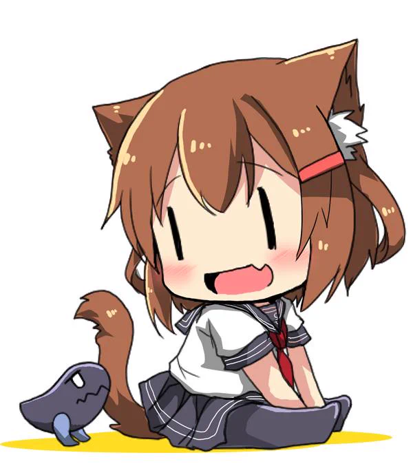 雷とイ級ちゃん 